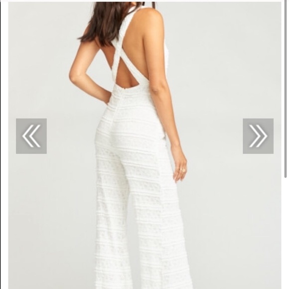 Show Me Your Mumu white jumpsuit - Picture 1 of 3